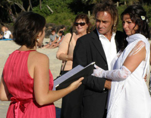 Andrew and Fleur's ceremony