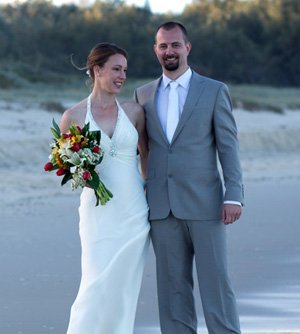 Brent and Bec's ceremony