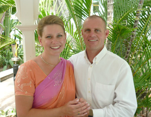 Harry and Trudi's ceremony