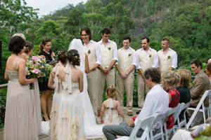 Natasha and Nic's ceremony - conducted by Chiquita Mitchell