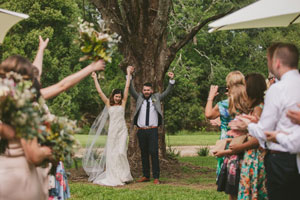 Mark and Emma's ceremony - conducted by Chiquita Mitchell