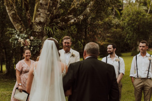 Lauren and Ben's ceremony - conducted by Chiquita Mitchell