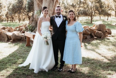 Amy and Will's ceremony - conducted by Chiquita Mitchell